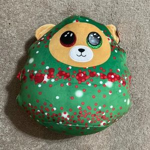 Christmas colored Squishy Beanie
